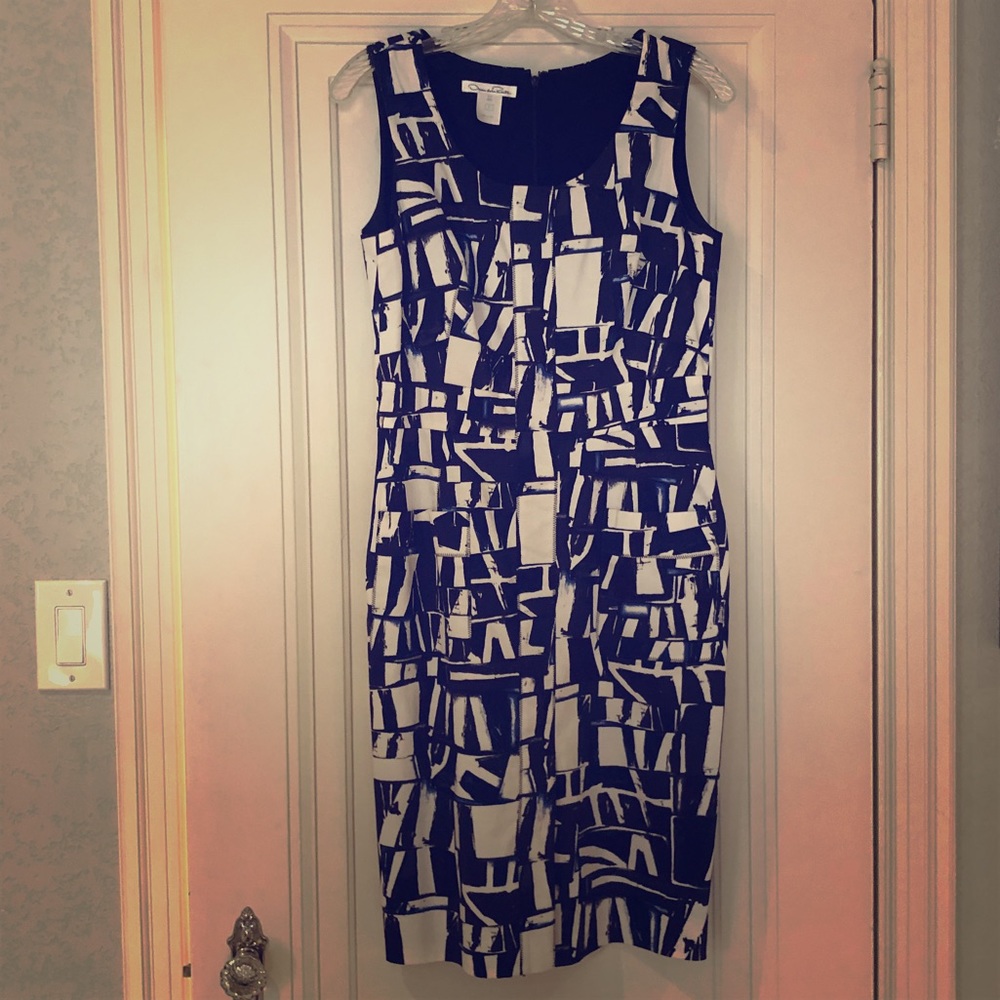 Oscar de la Renta Daytime Sleeveless Dress